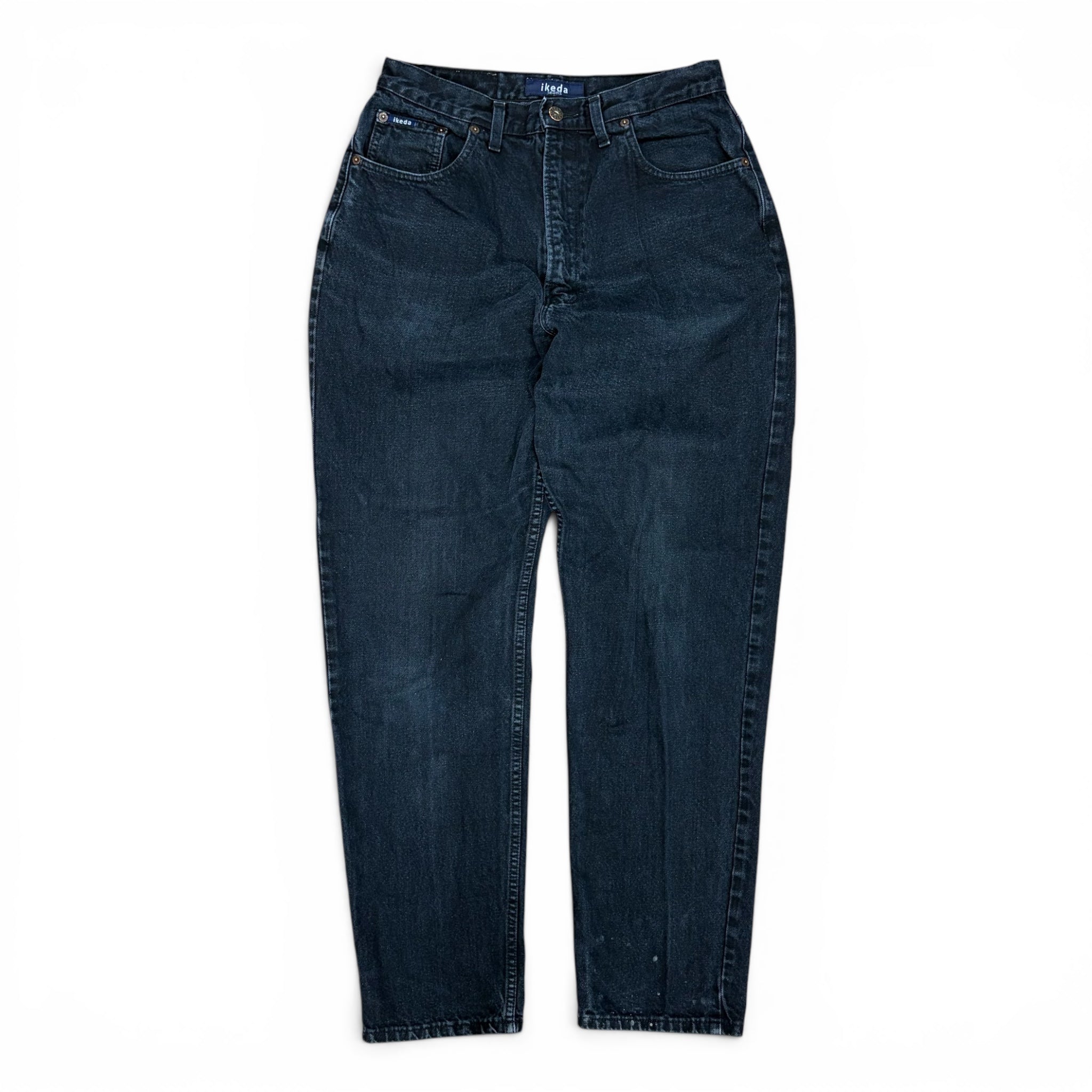 Vintage Ikeda Straight Fit Jeans Black