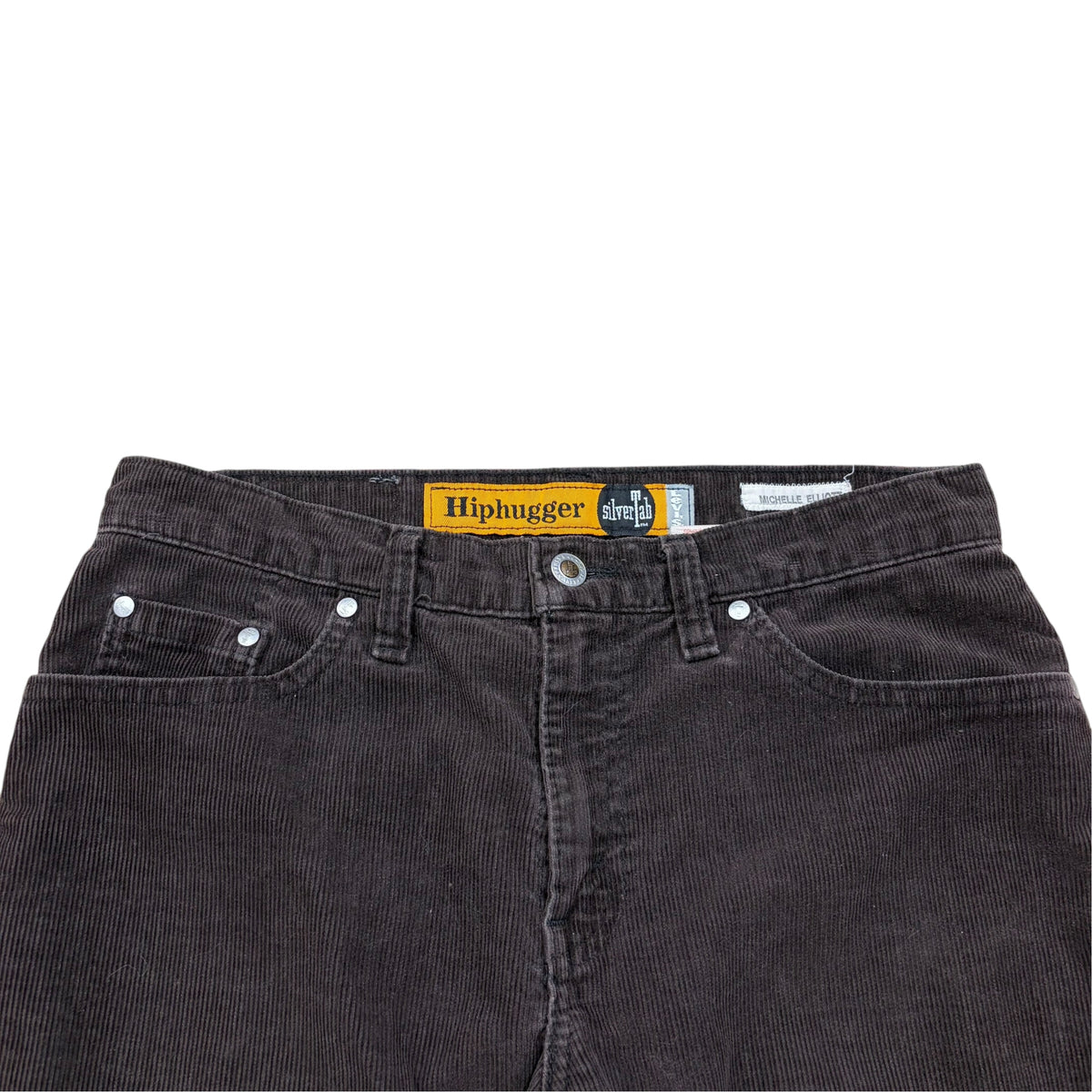 Vintage Levi’s Silvertab Hiphugger Corduroy Straight Fit Pants Brown