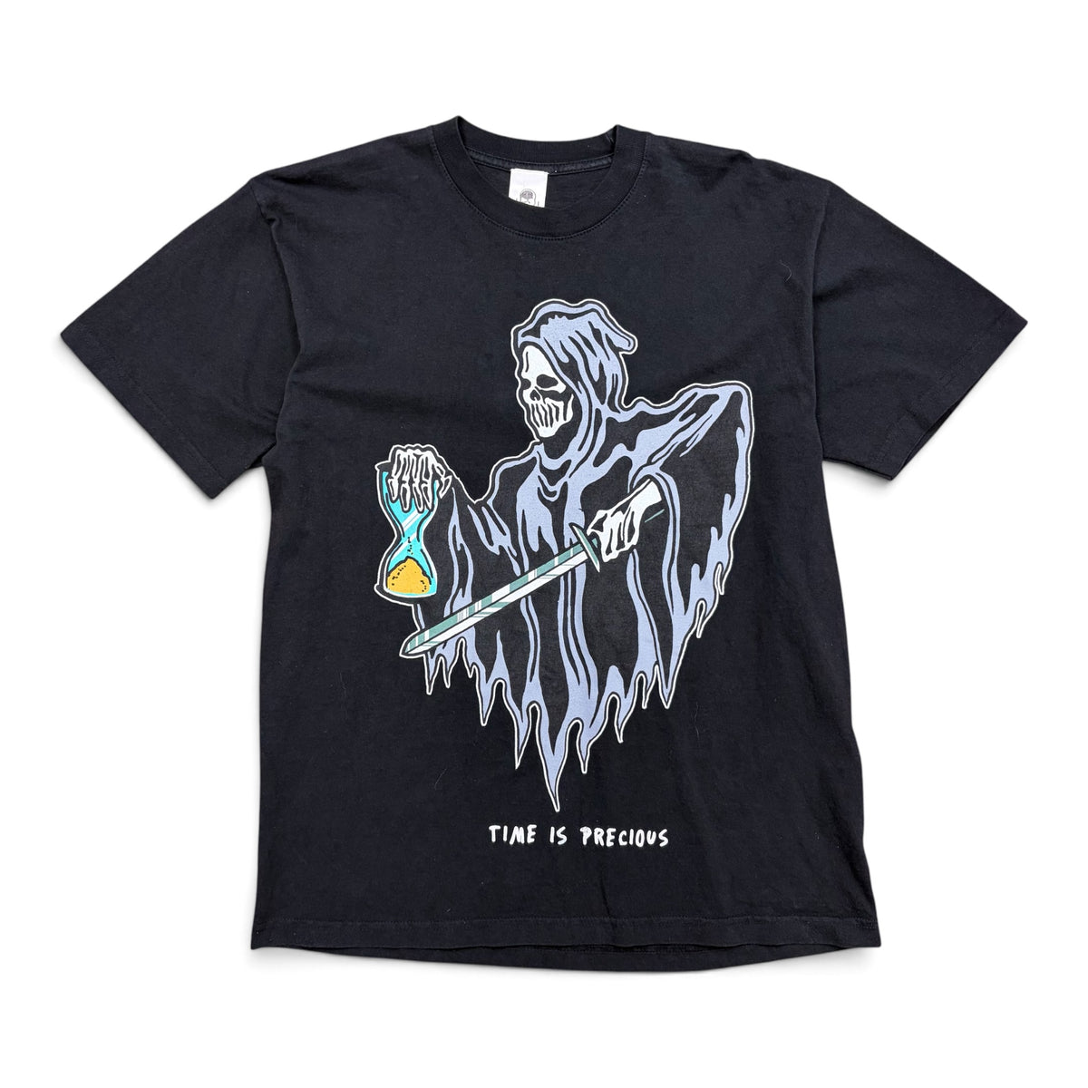 Warren Lotas “Times is Precious” Tee Black