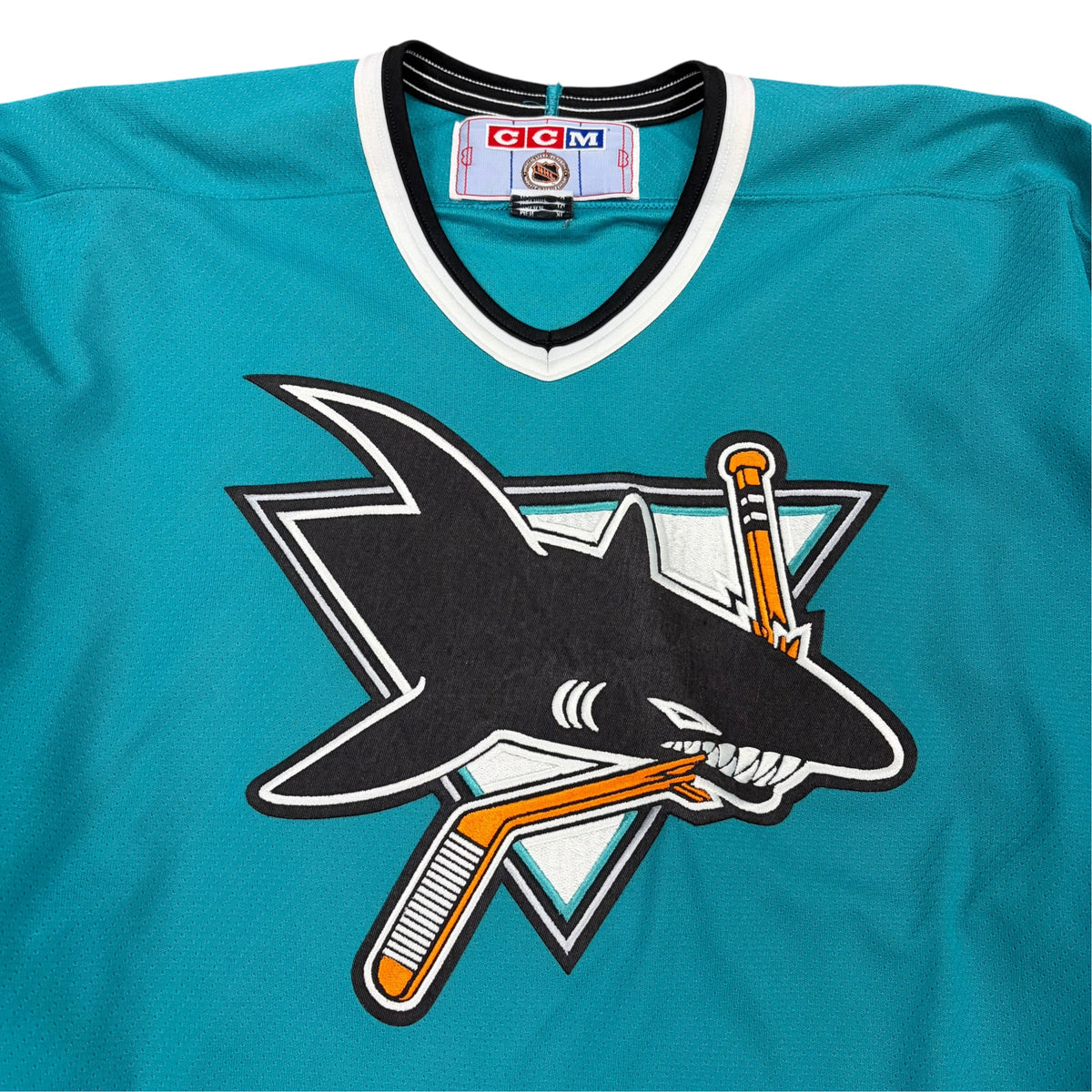 Vintage CCM NHL San Jose Sharks Darren Turcotte Jersey