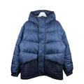 Jil Sander x Uniqlo Hybrid Down Oversized Hooded Jacket Navy Blue