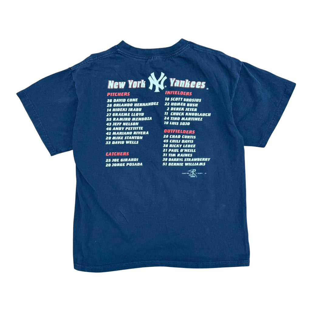 1998 Town Champ MLB New York Yankees World Series Champions Tee Navy