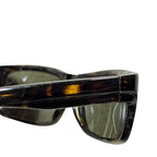 Jil Sander Striped Brown Sunglasses