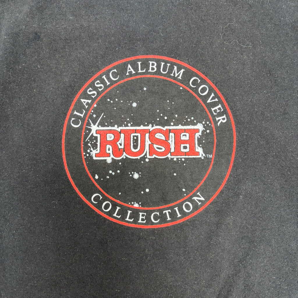 Vintage 2004 Rush Moving Pictures Band Shirt Black