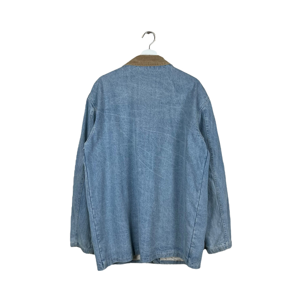 Vintage Lees Ranch Farmers Chore Jacket Washed Denim