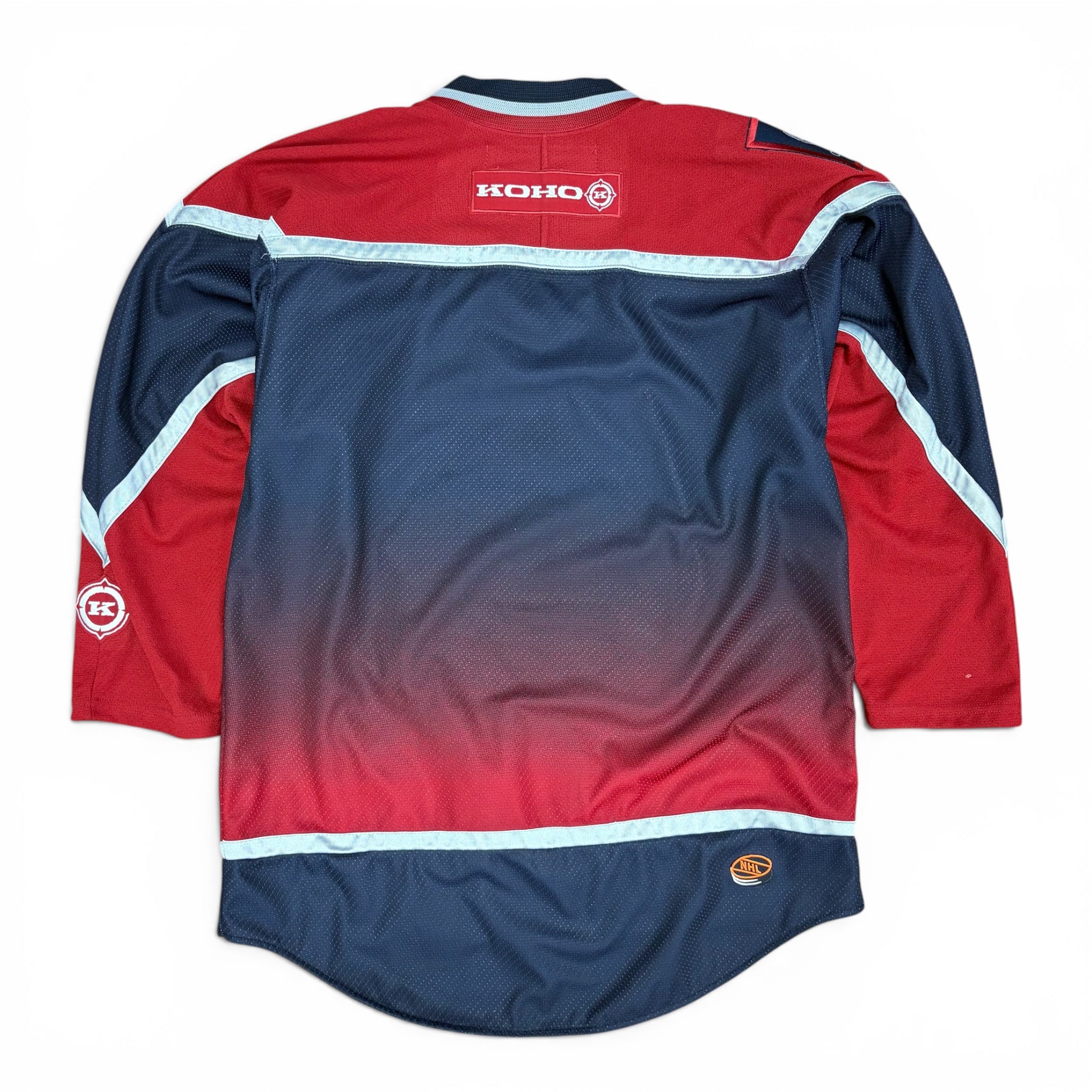 Vintage KOHO NHL Vancouver Canucks Gradient Jersey Red/Blue