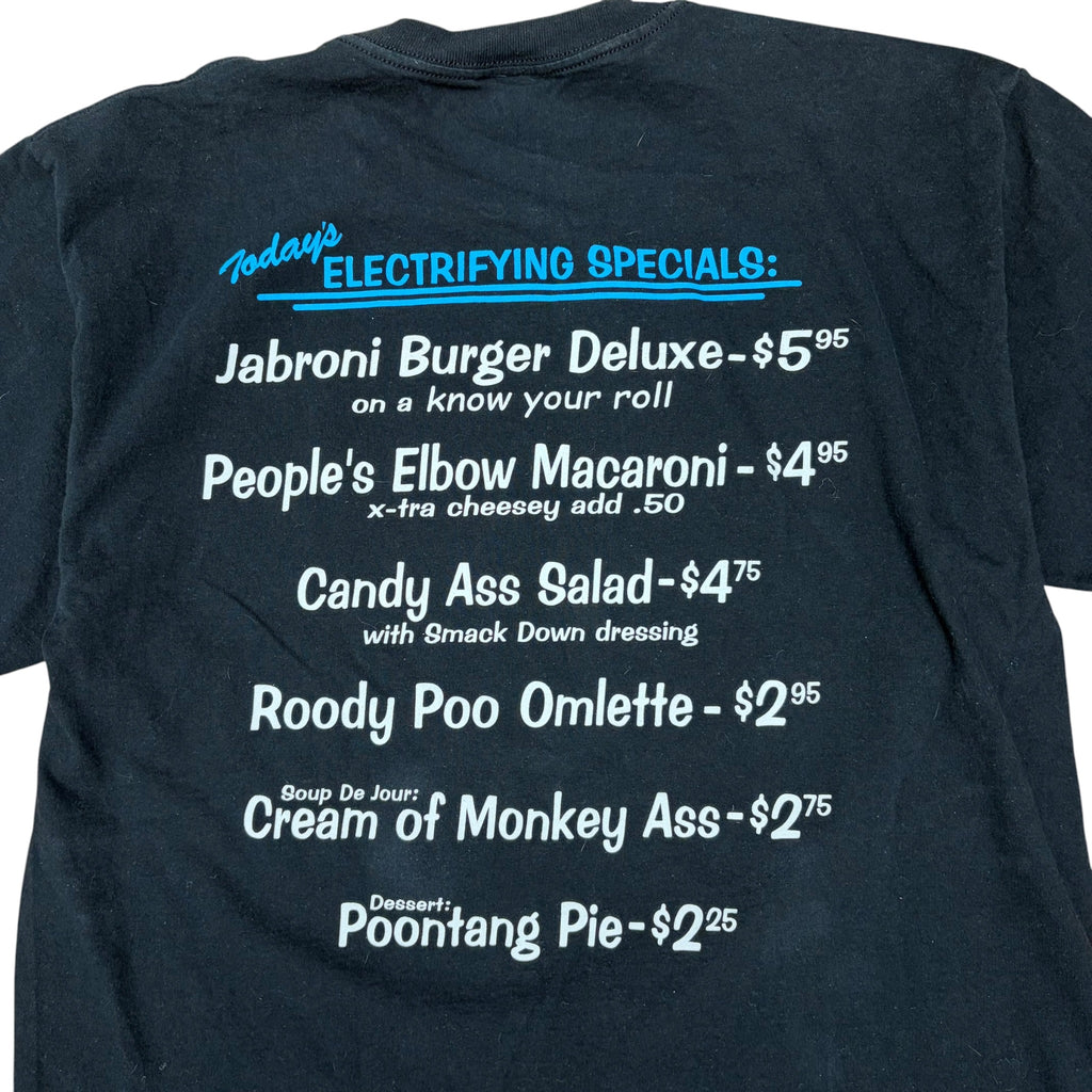 2000 WFF The Rock’s Smack Down Diner Promo Tee Black