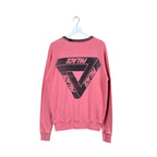 Palace Upside Down OG Logo Sweater Pink