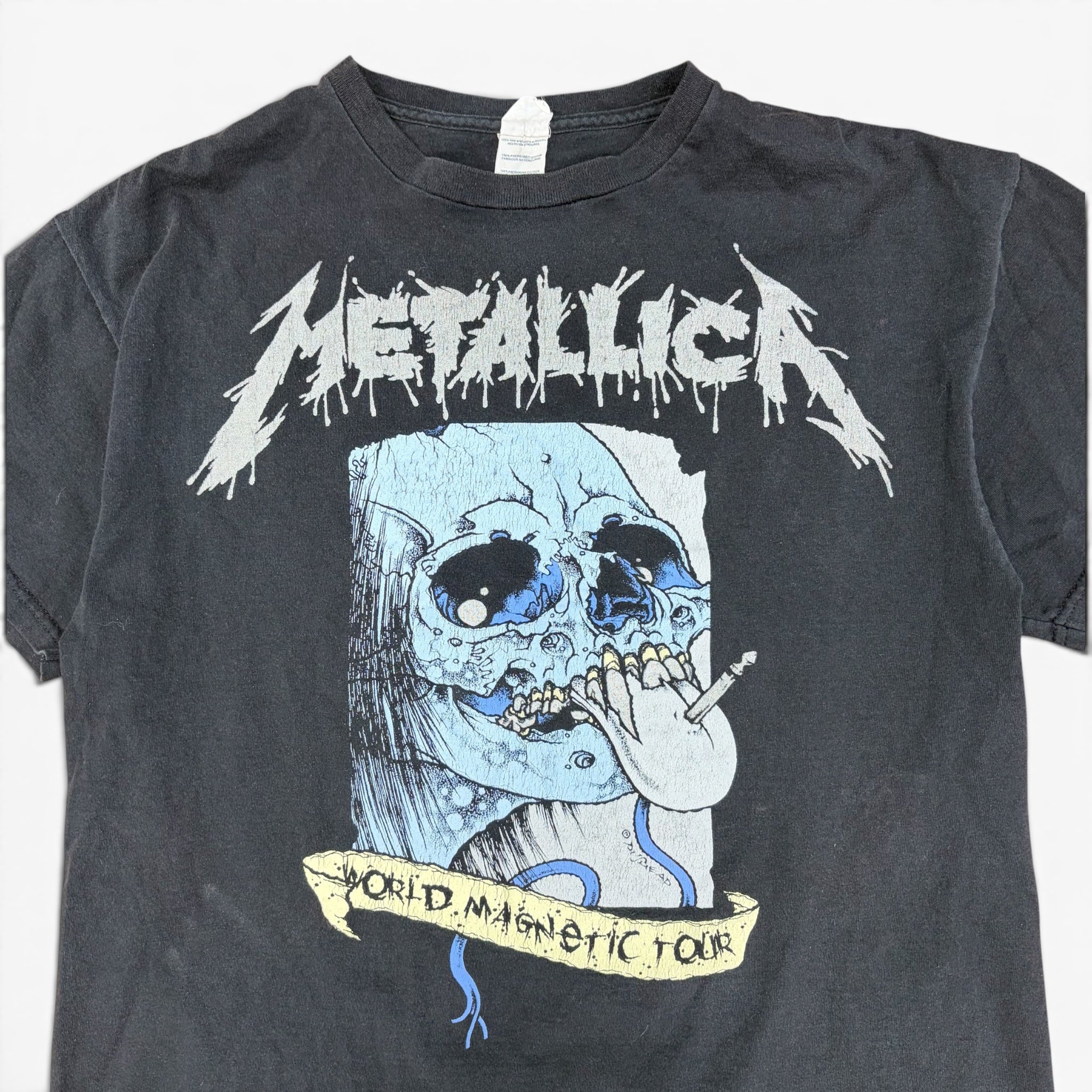 2009 Metallica “World Magnetic Tour” Tee Black