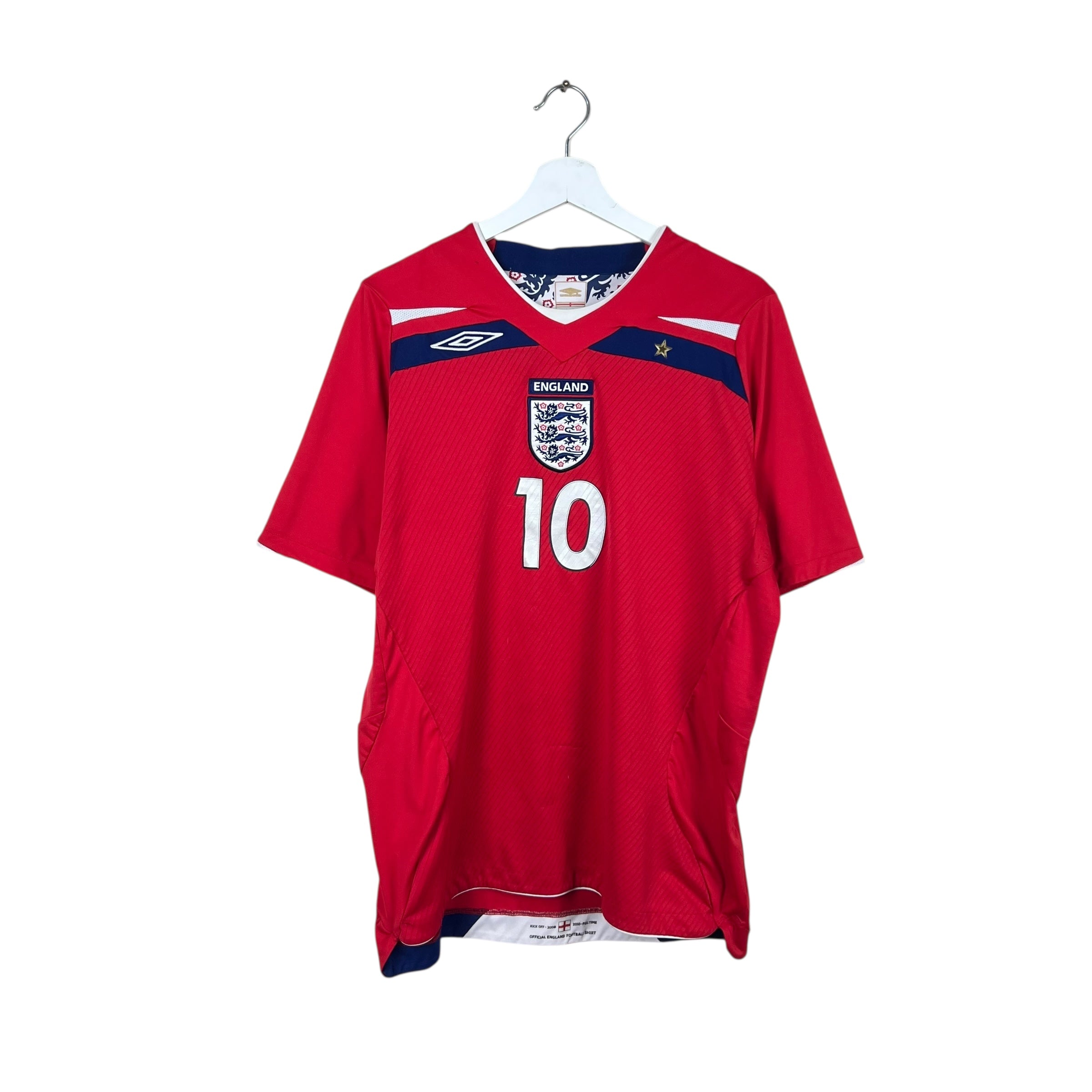 2010 Umbro England Michael Owen Away Jersey