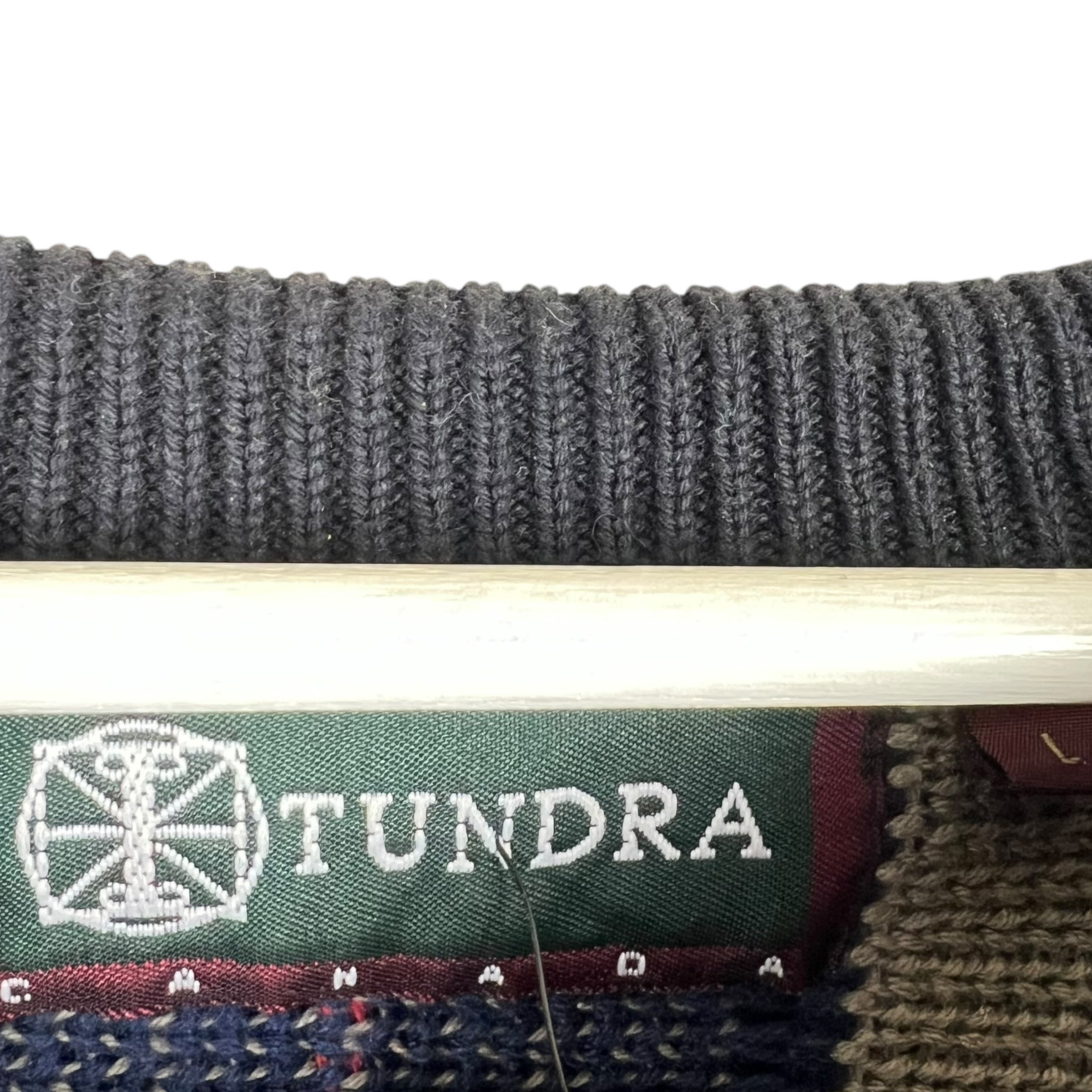 Vintage Tundra 3D Cable Multi Colour Knit