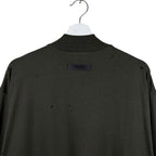 Essentials Women’s Midi Dress Long Sleeve Gray