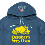 OVO x Roots Gold Logo Hoodie Black