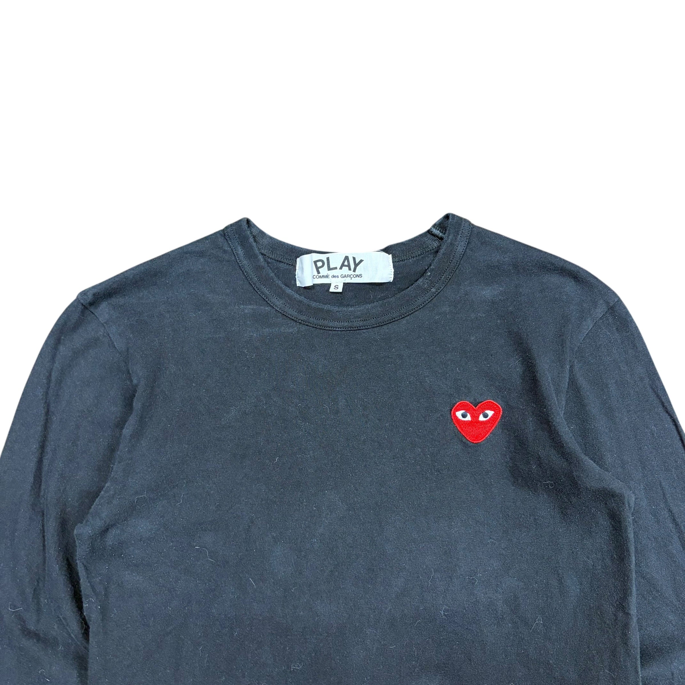 Comme Des Garçon PLAY Heart Logo Longsleeve