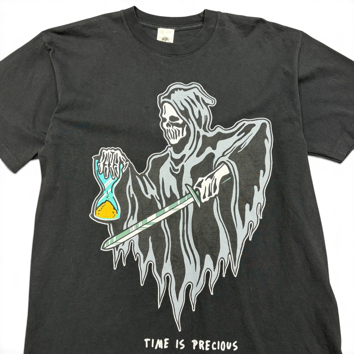 Warren Lotas “Times is Precious” Tee Black