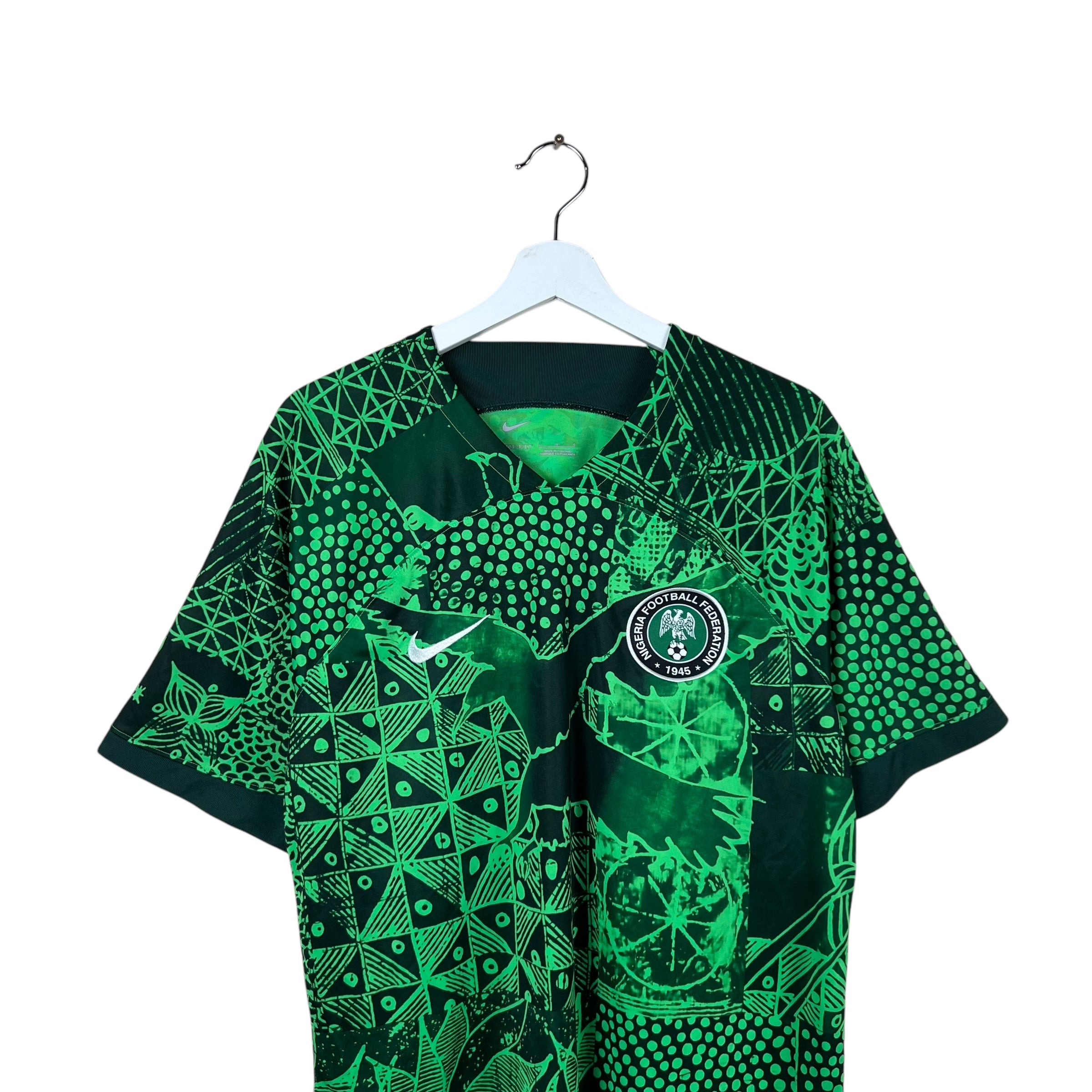 2022 Nike Nigeria Blank Home Jersey