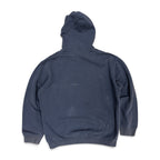 Vintage Y2K Nike Big Middle Swoosh Hoodie Navy/Gold
