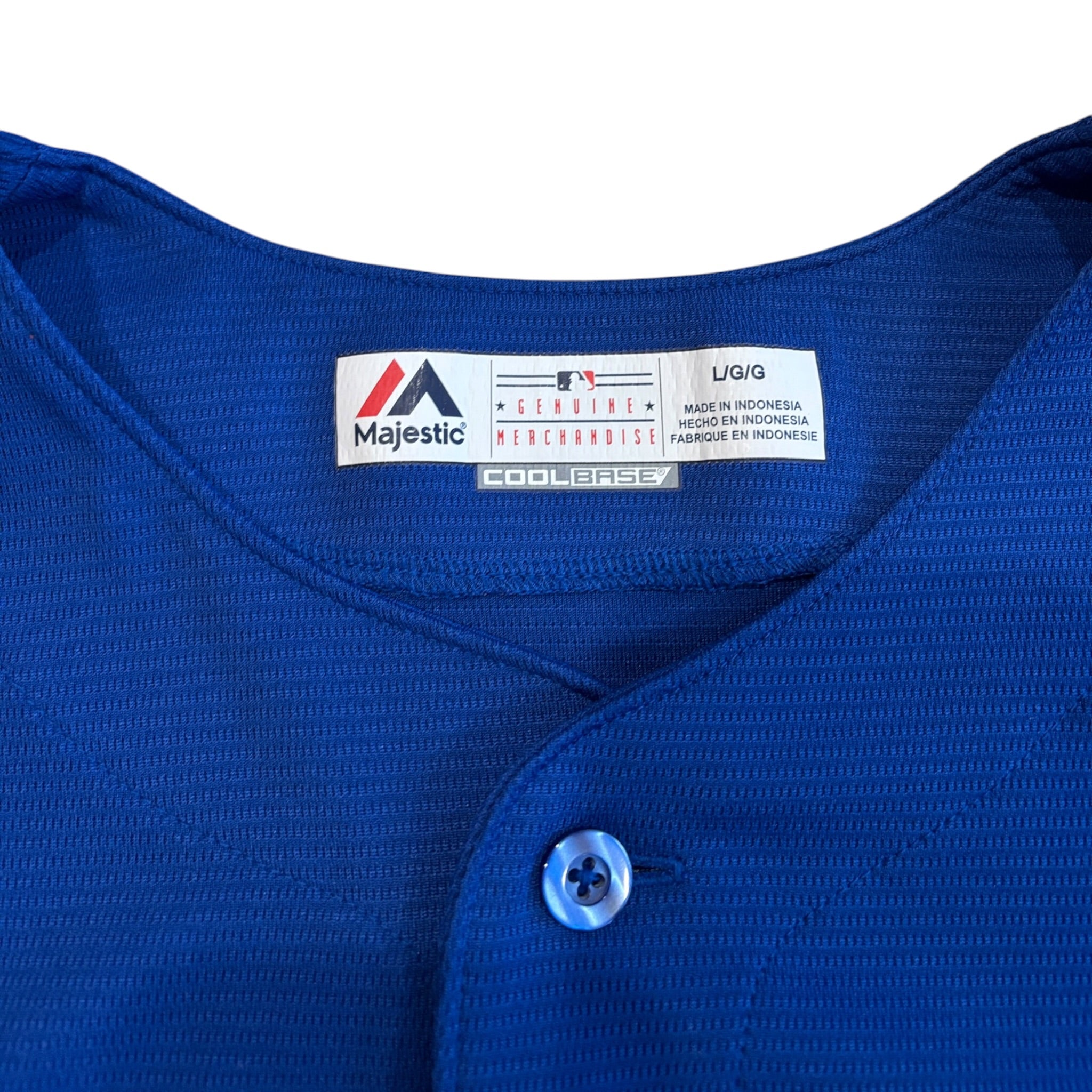 Vintage Majestic MLB Toronto Blue Jays Blank Away Jersey