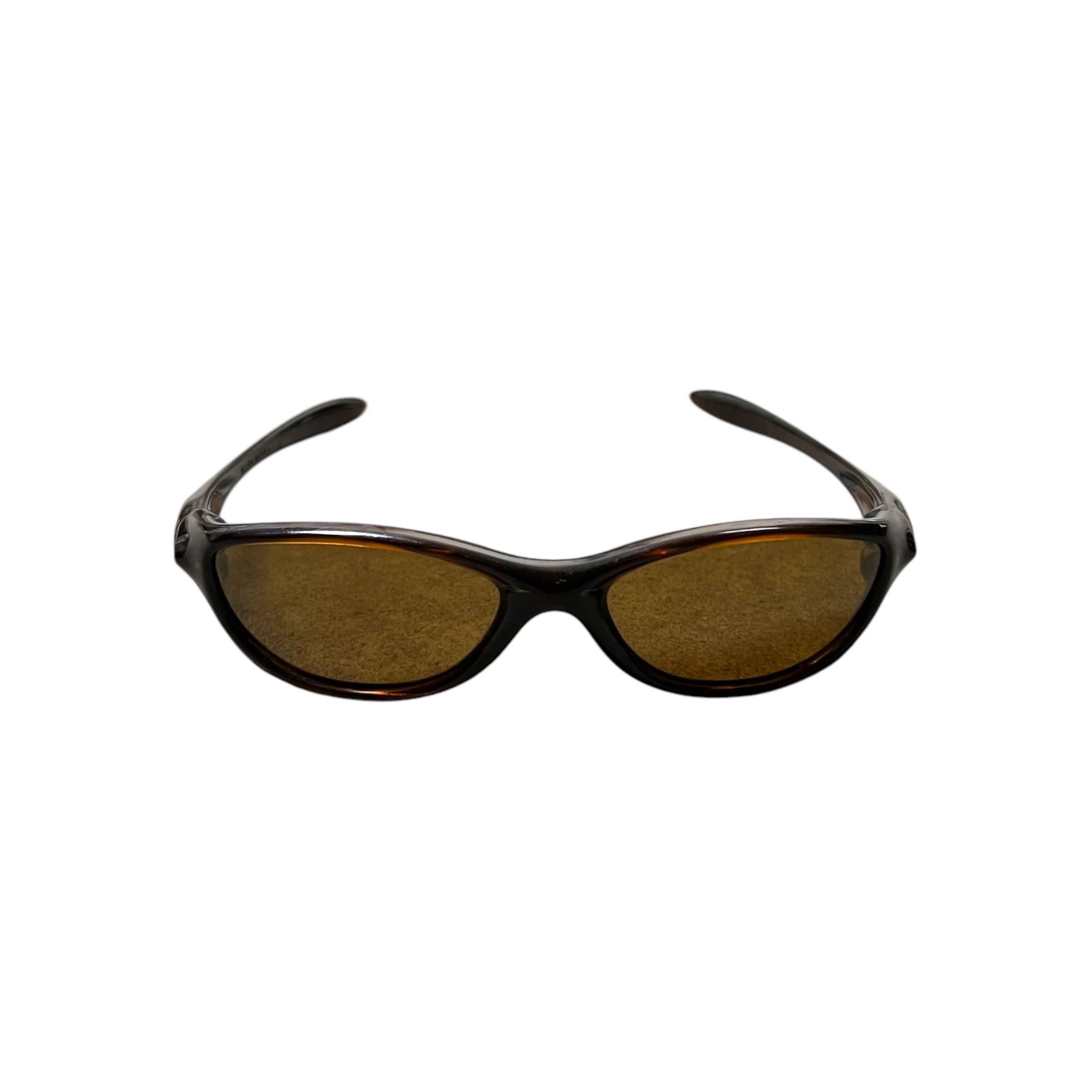 2003 Oakley Fate Sunglasses Dark Brown