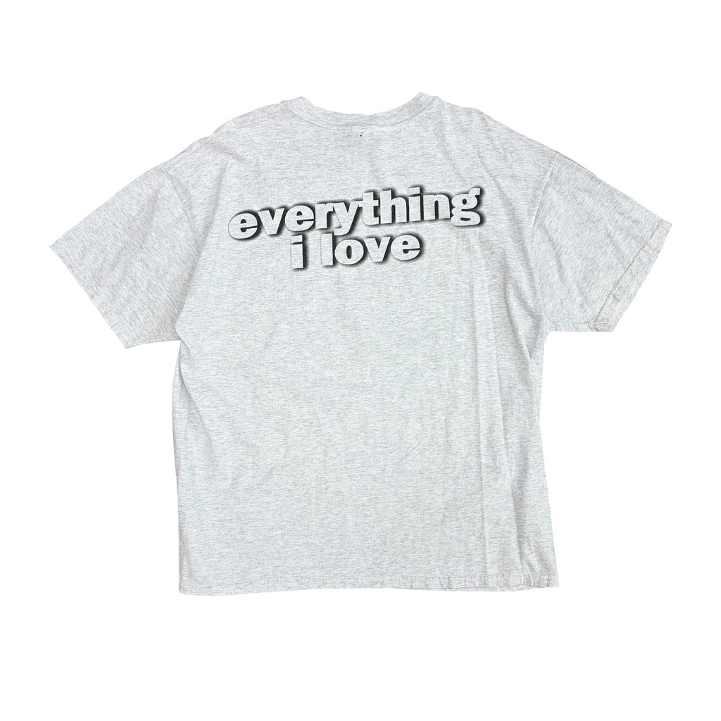 1997 Alan Jackson “Everything I Love” Tour Tee Heather Grey