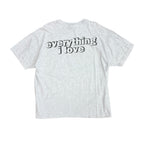 1997 Alan Jackson “Everything I Love” Tour Tee Heather Grey