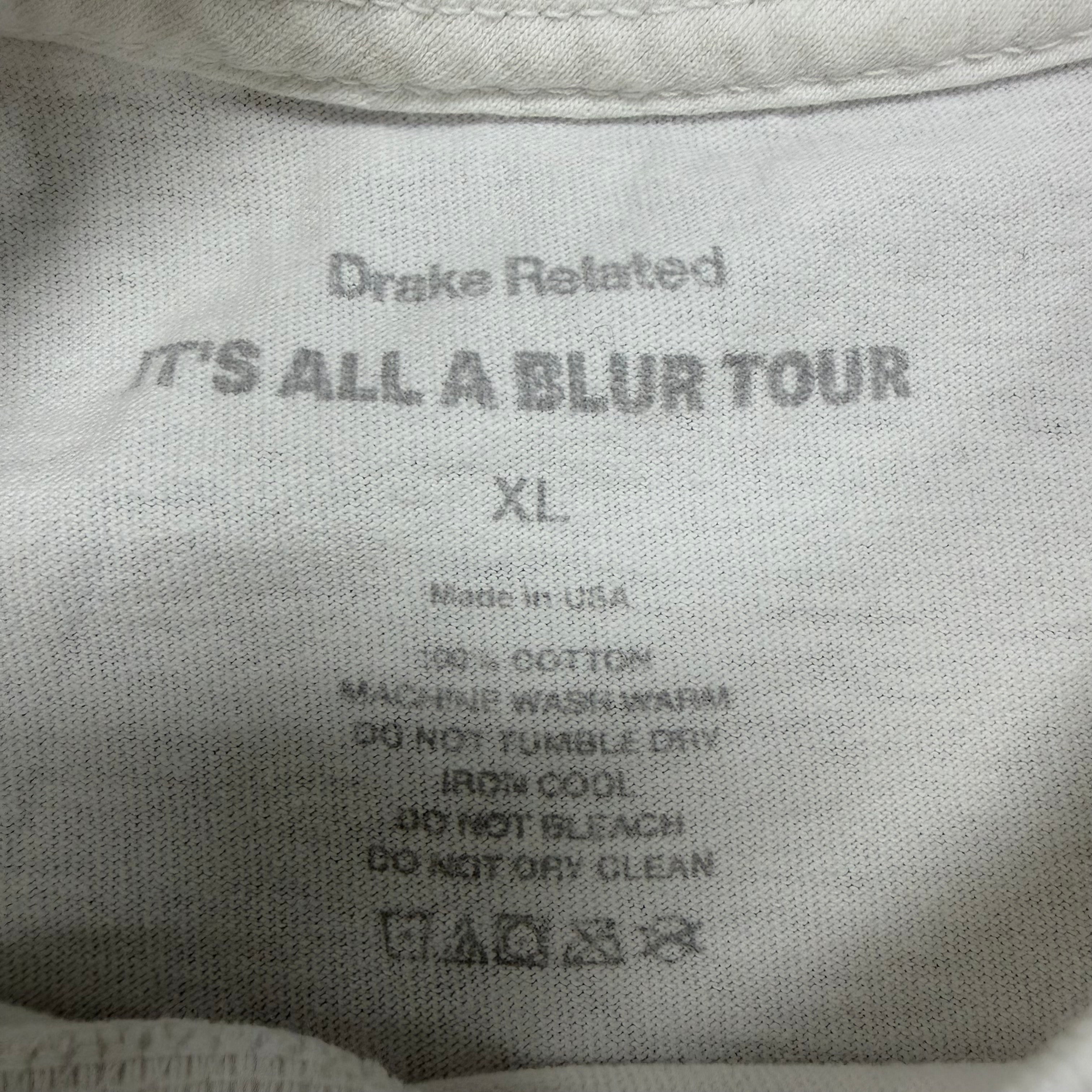 Drake IAAB Tour Tee White