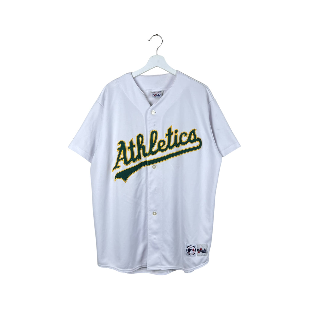 Vintage Majestic MLB Oakland Athletics Blank Home Jersey