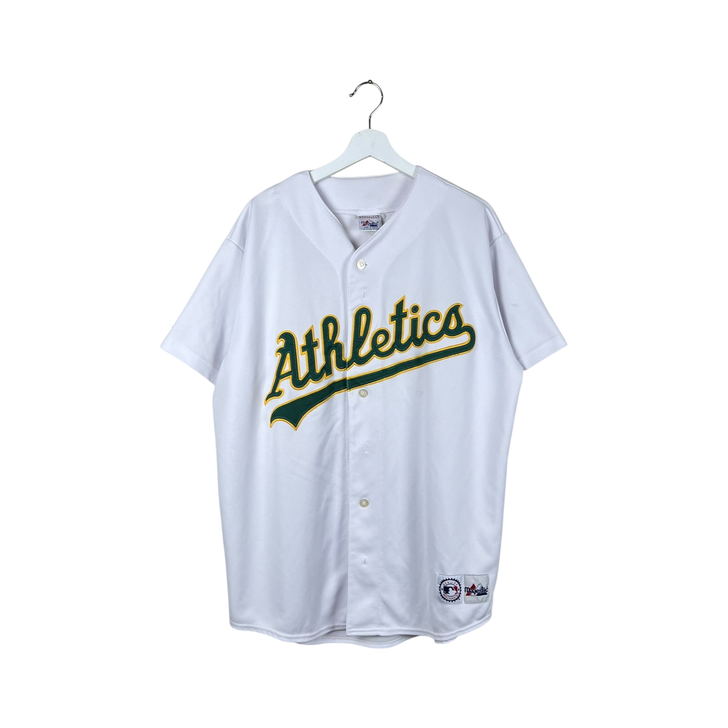 Vintage Majestic MLB Oakland Athletics Blank Home Jersey