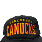 Vintage Starter NHL Vancouver Canucks Arch Logo SnapBack Black