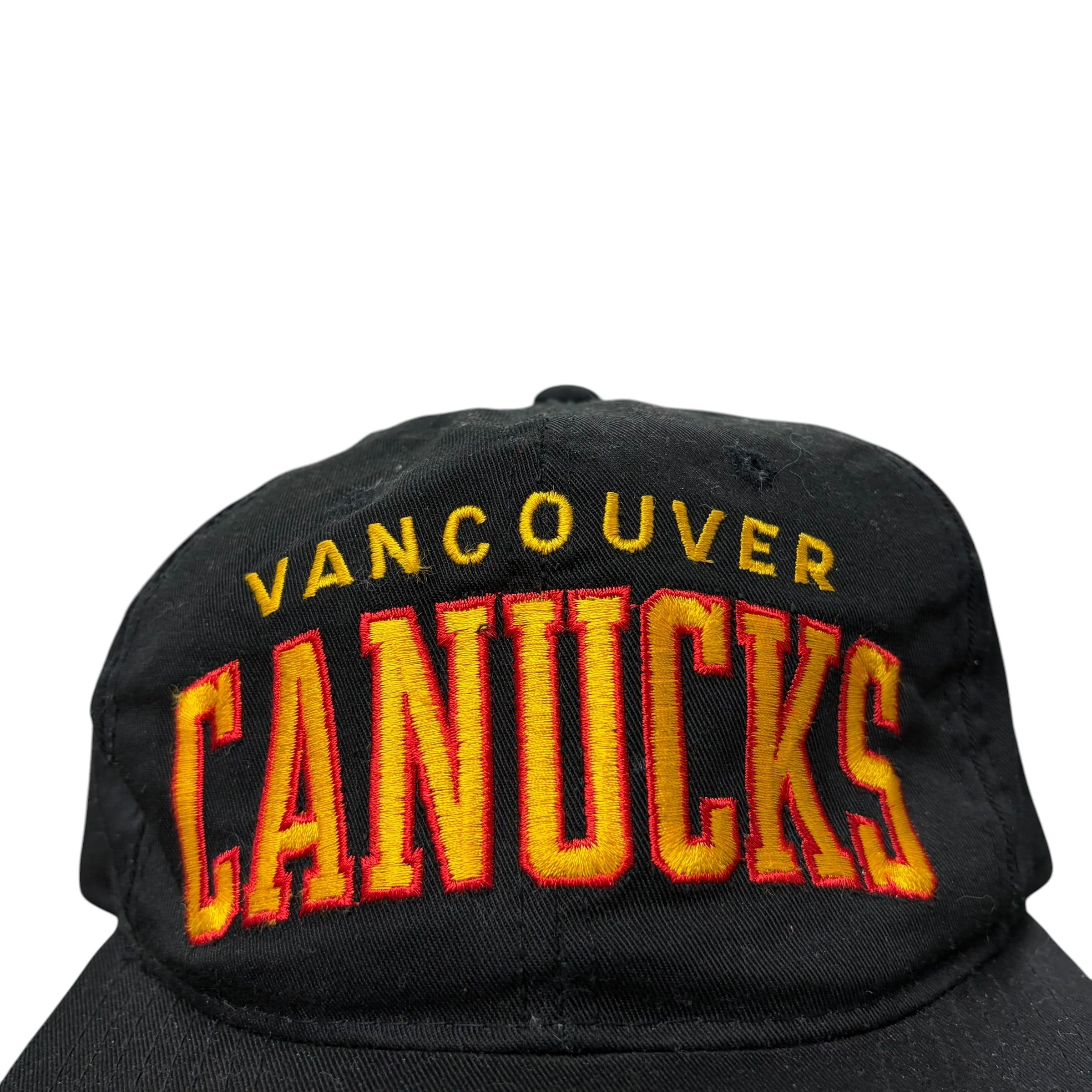 Vintage Starter NHL Vancouver Canucks Arch Logo SnapBack Black