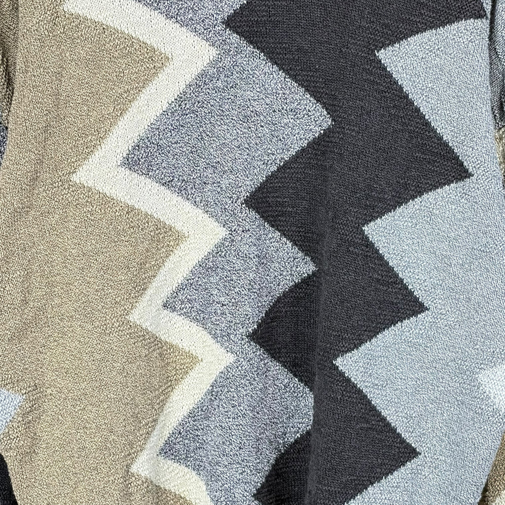 Vintage Tundra Zig Zag Pattern Knit