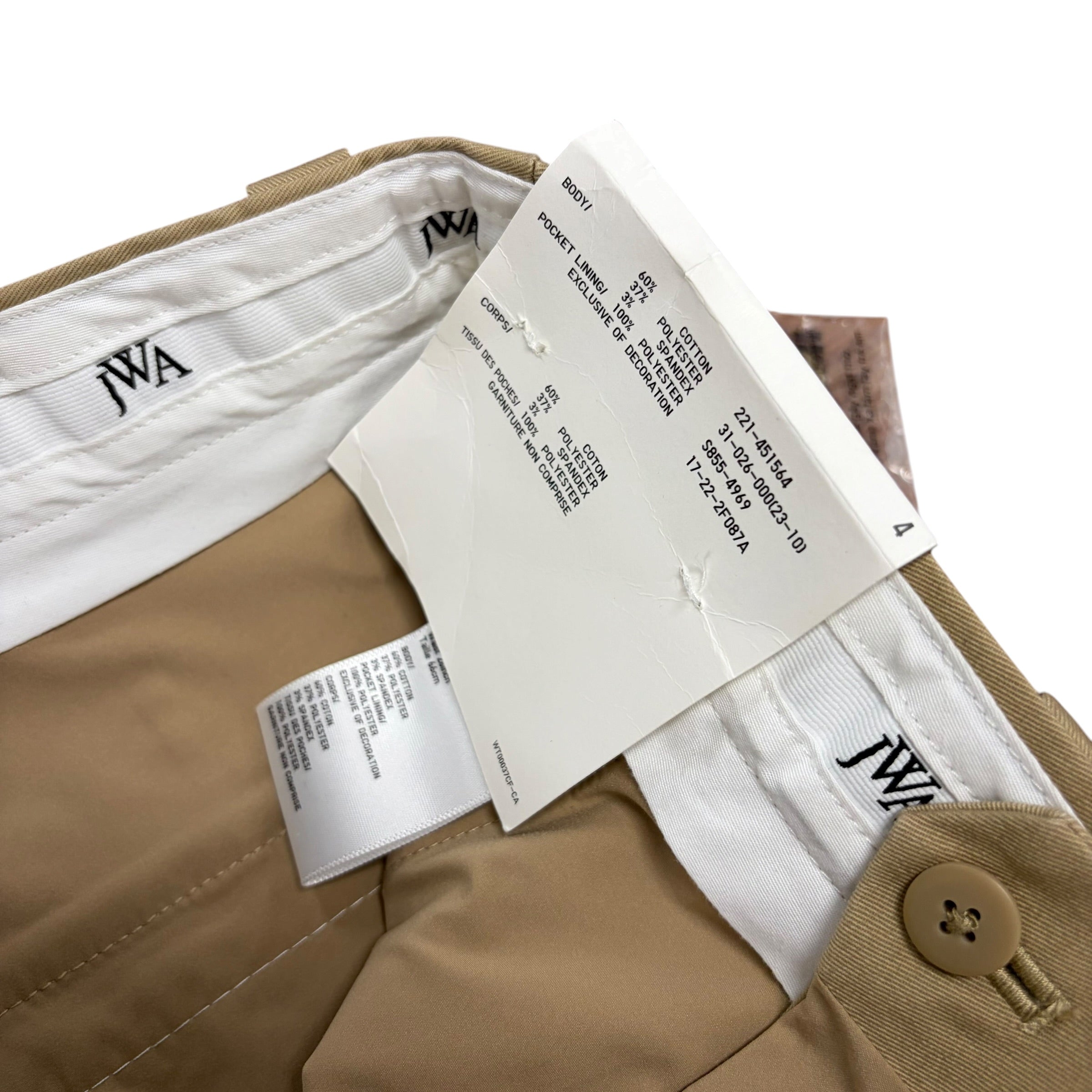 JW Anderson x Uniqlo Women’s Slim Fit Chinos Tan