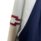 Vintage Steve & Barry’s Chevrolet Racing Varsity Leather Jacket Navy