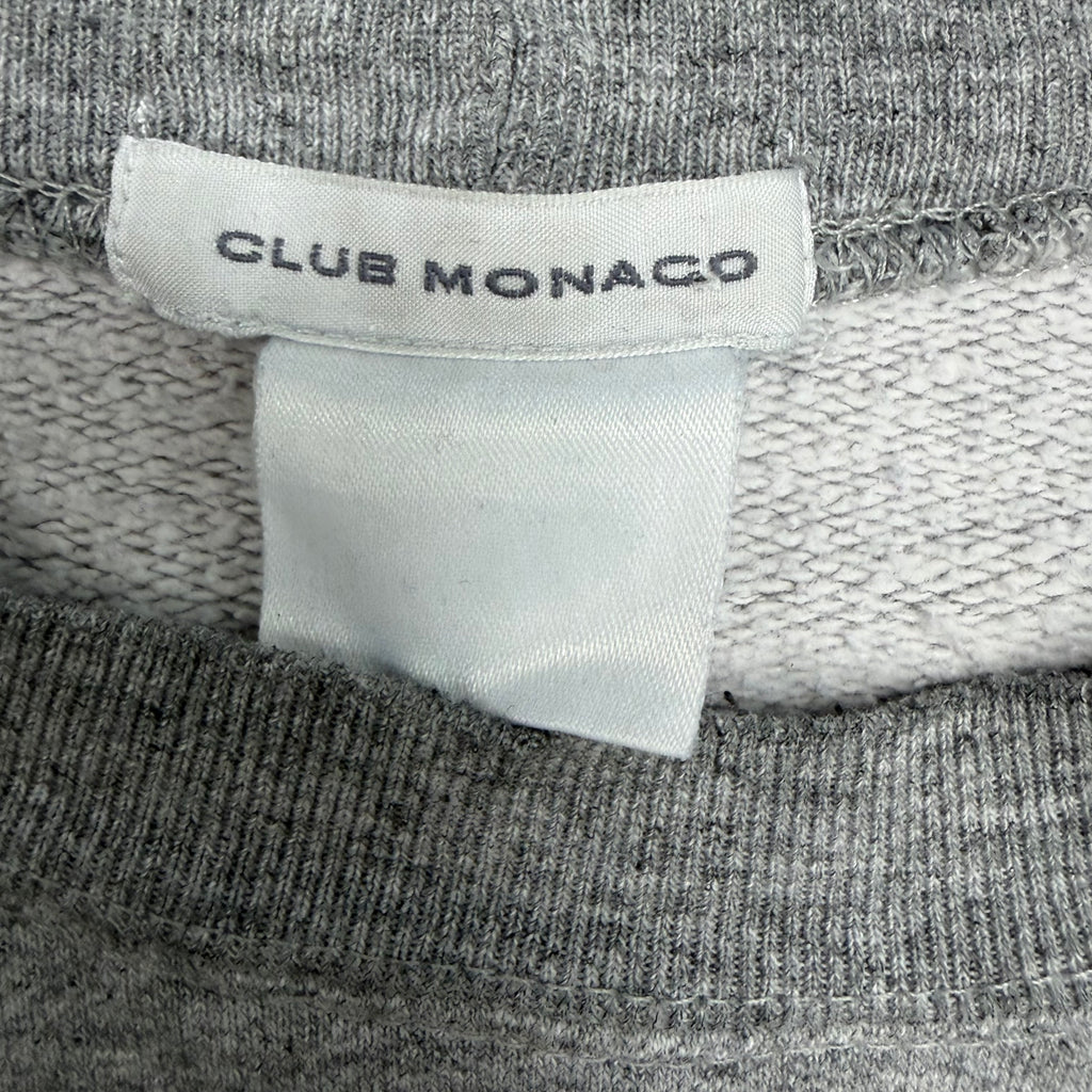 Vintage Club Monaco Women’s Spellout Crewneck Grey