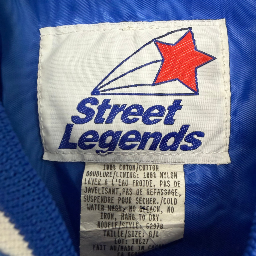 Vintage Street Legends Women’s MLB Toronto Blue Jays Canvas Bomber Jacket