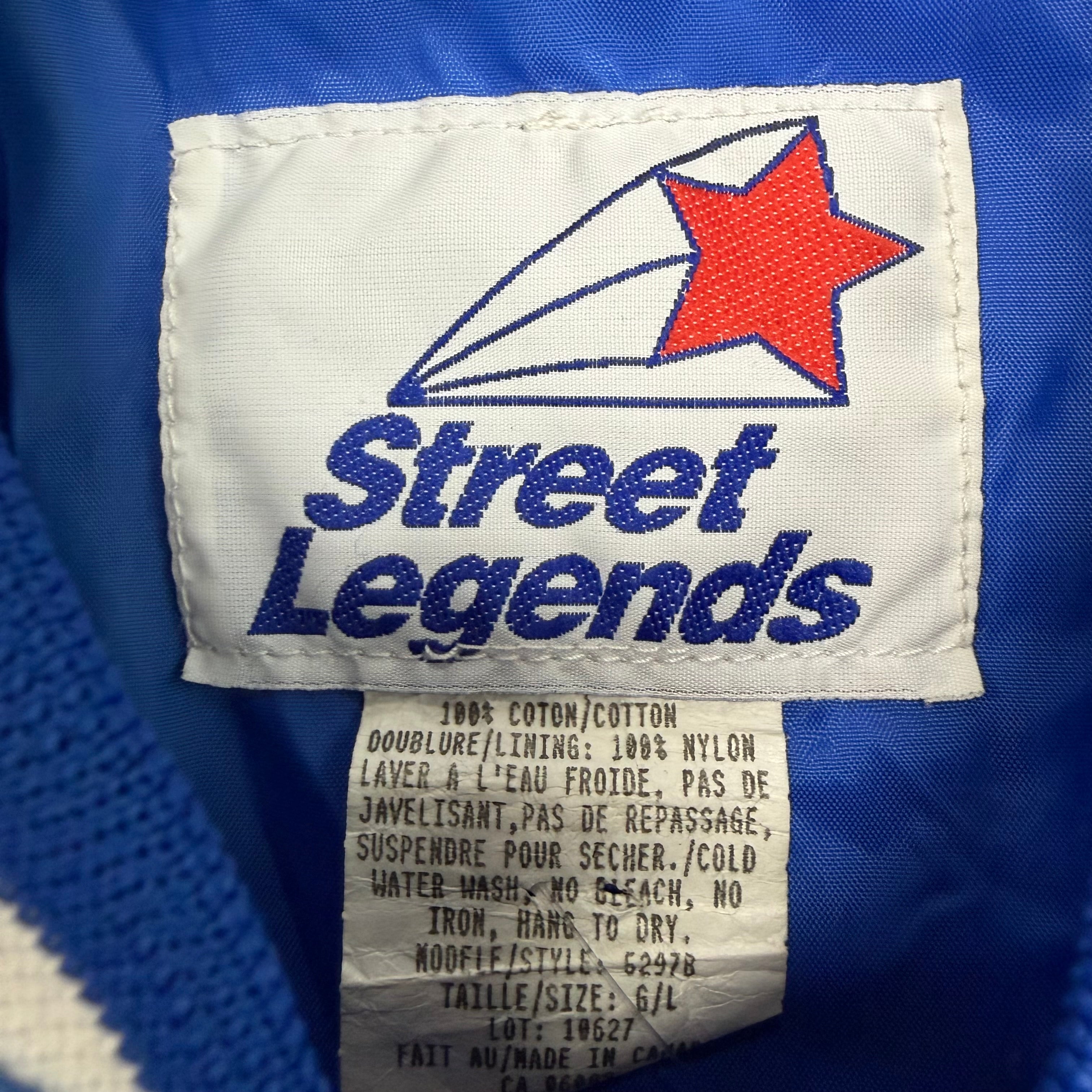 Vintage Street Legends Women’s MLB Toronto Blue Jays Canvas Bomber Jacket