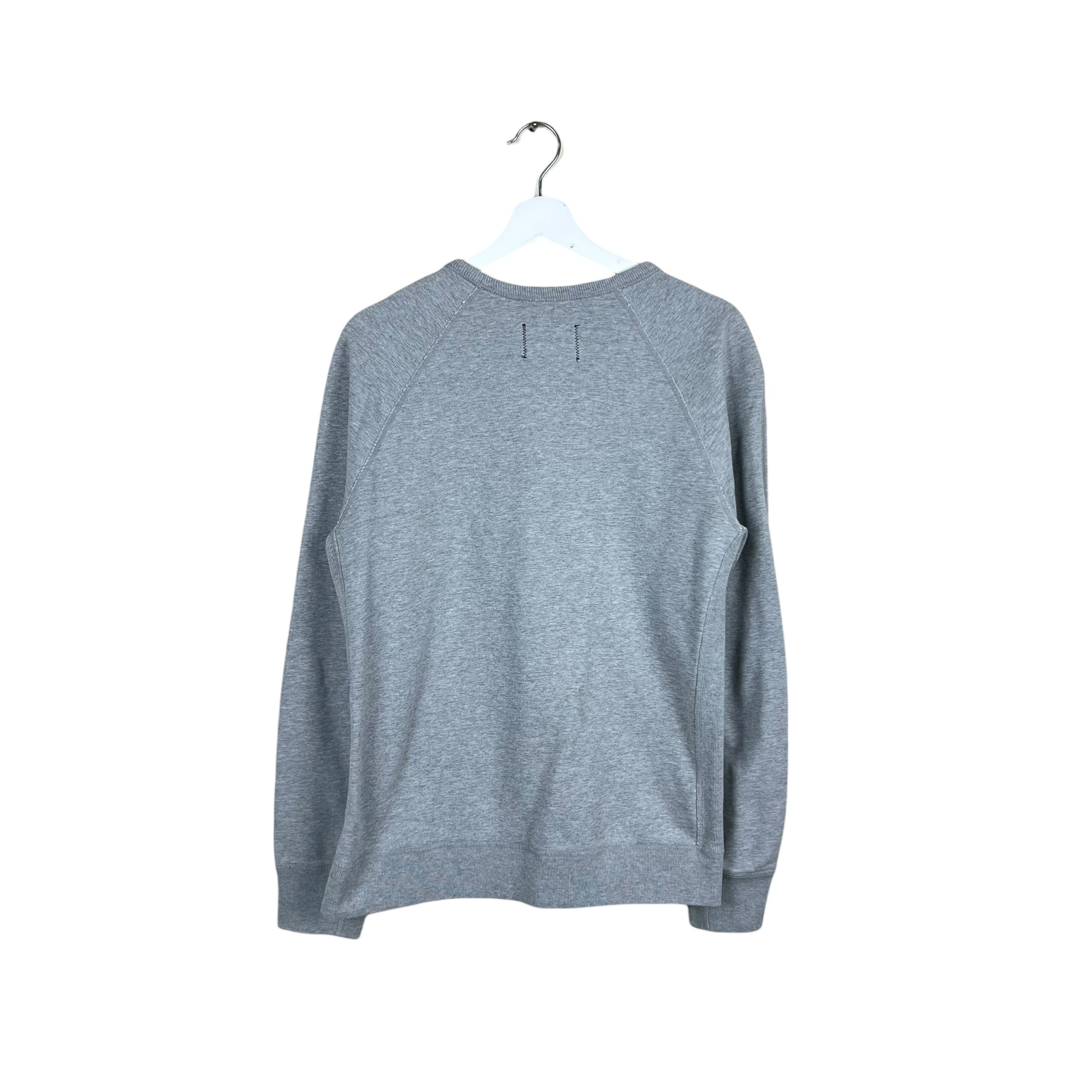 Reigning Champ Arc Spellout Crewneck Heather Grey
