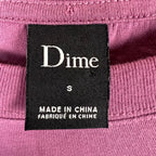 Dime Classic Small Logo Tee Violet