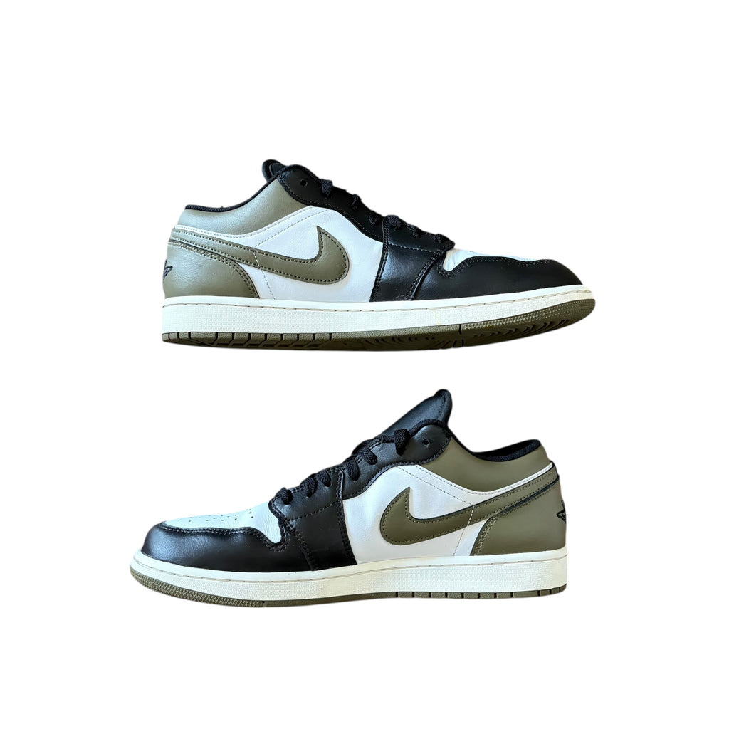 Jordan 1 Low Black Toe Medium Olive