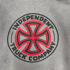 Vintage Independent Full Zip Hoodie Grey