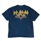 2005 Def Leppard “Rock Of Ages” Tour Tee Black
