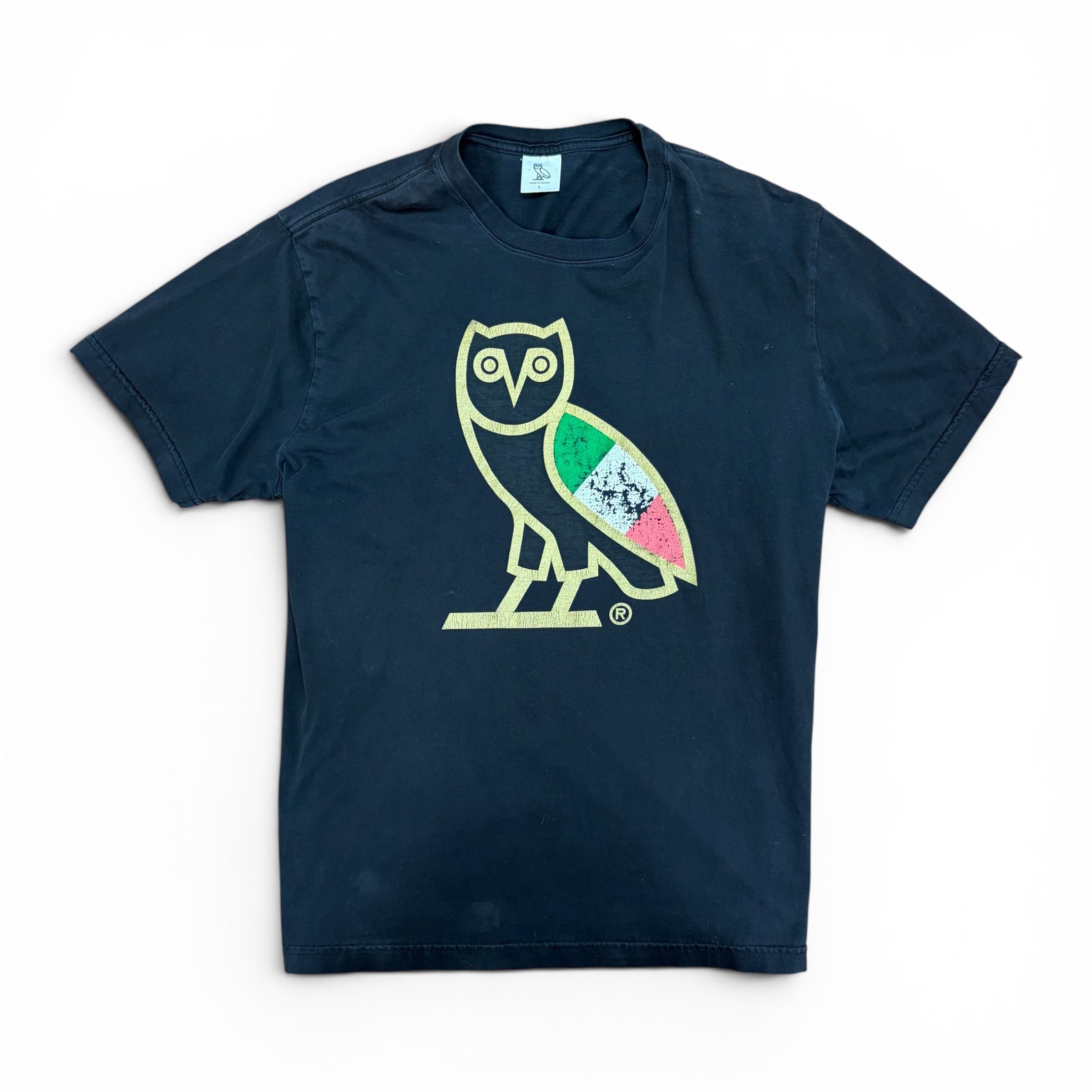 OVO Italy OG Owl Tee Black