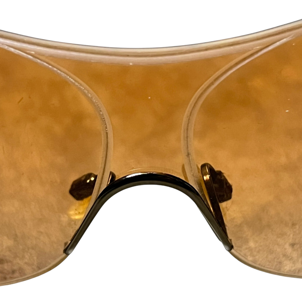 Oakley Conduct Rimless Sunglasses Brown Sugar