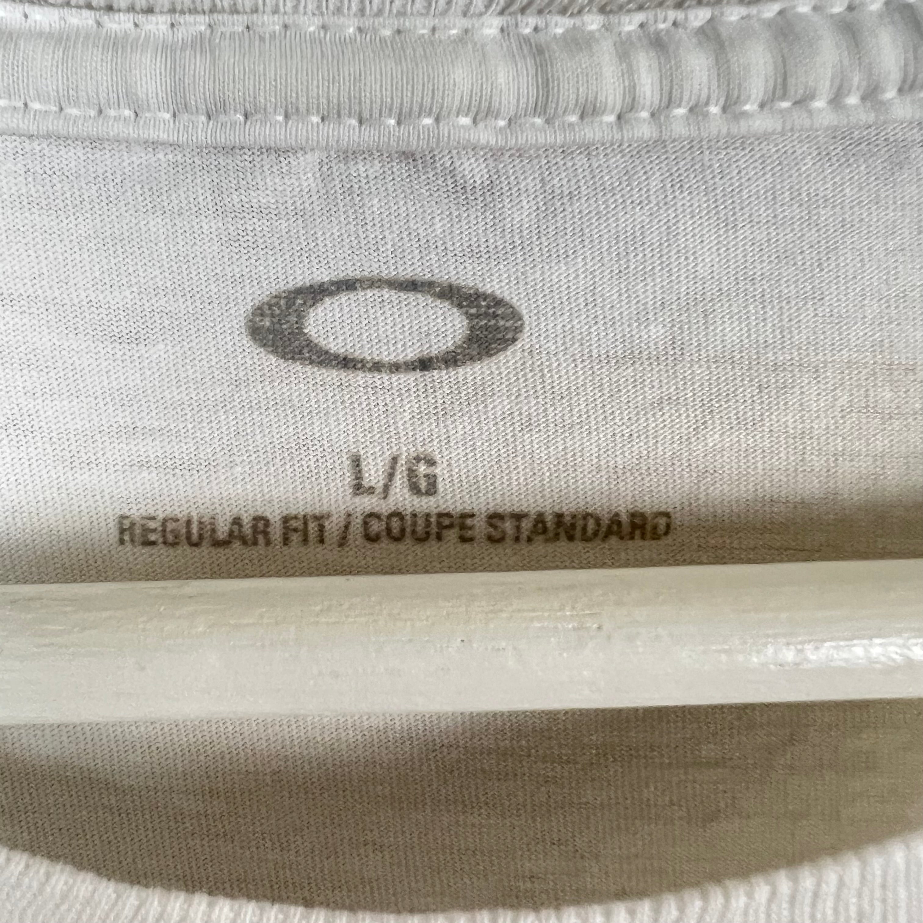 Vintage Oakley Logo Tee White