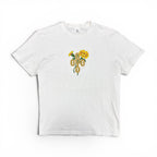 OVO Pom Pom Marigold Tee White