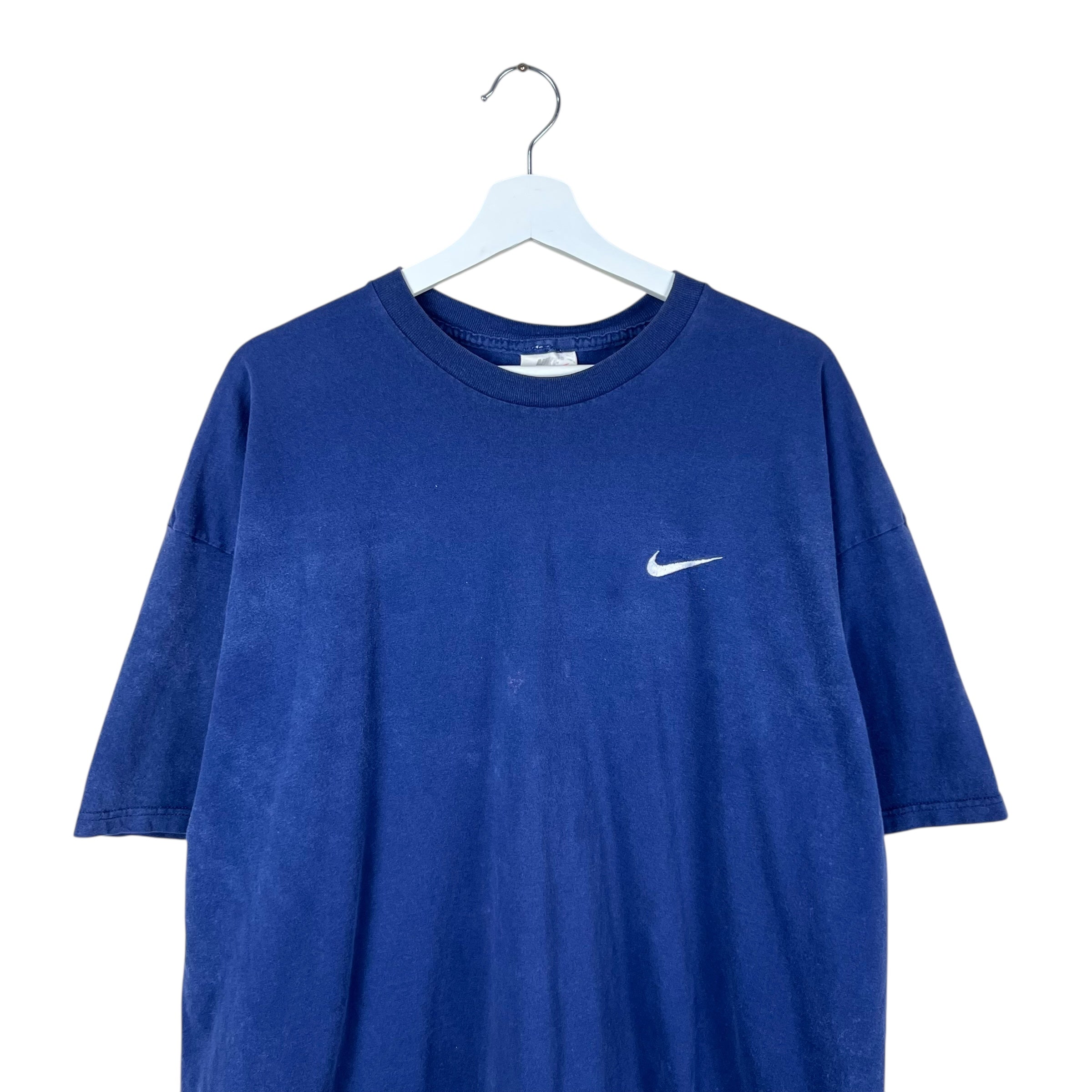 Vintage 90’s Nike Side Swoosh Tee Navy