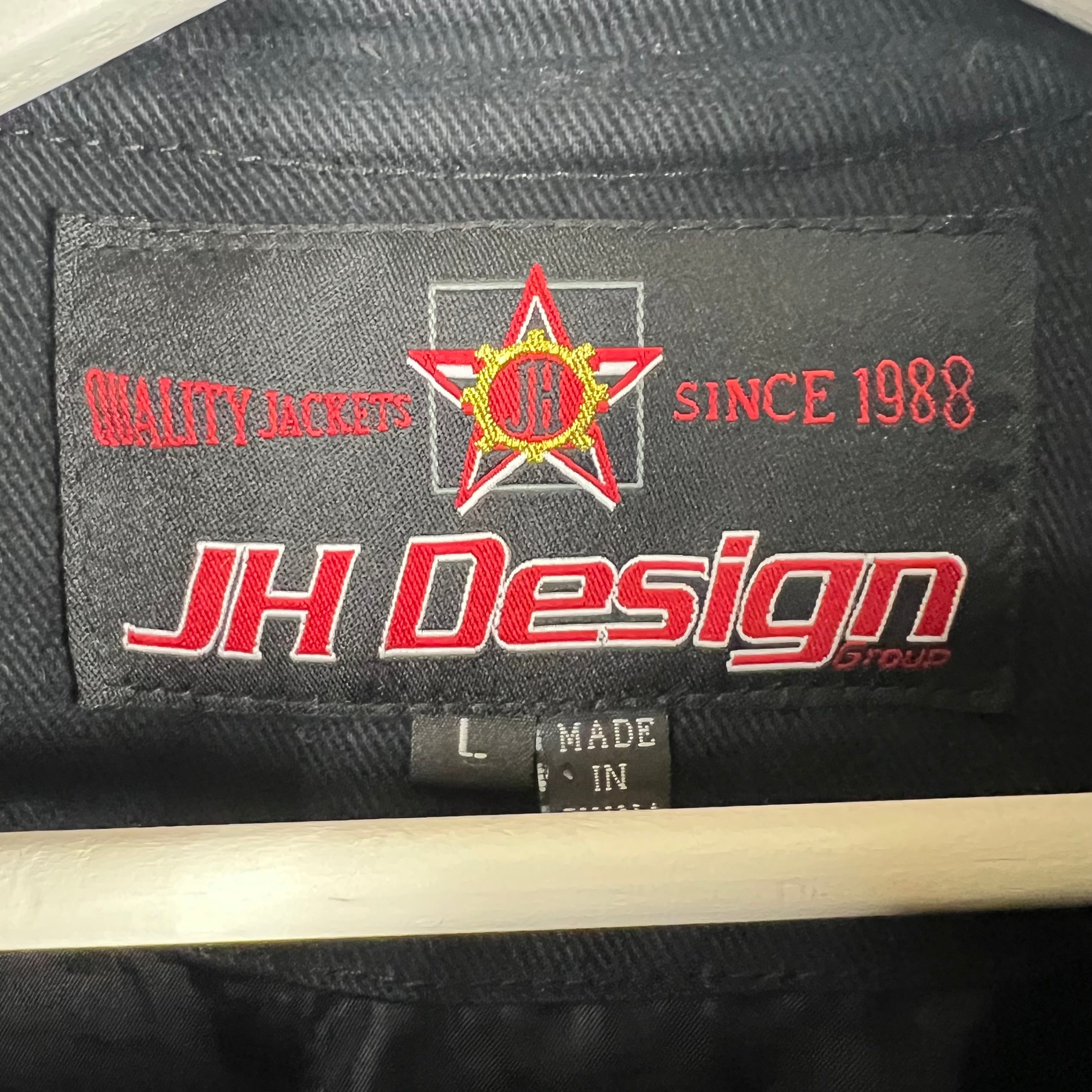 Vintage Jeff Hamilton NASCAR Kyle Busch M&Ms Racing Jacket Black