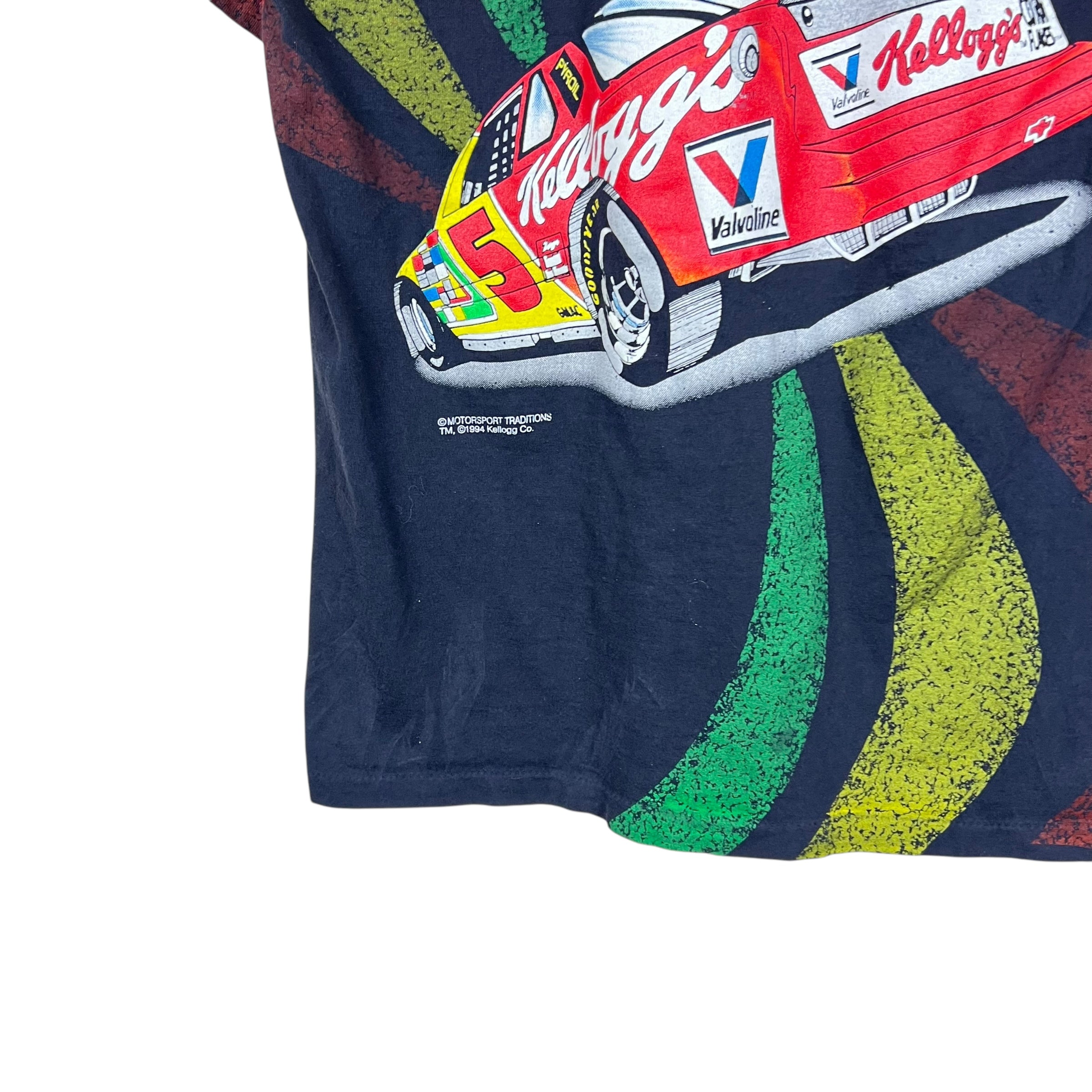 1994 Kellogg’s Terry Labonte Racing AOP Tee Black