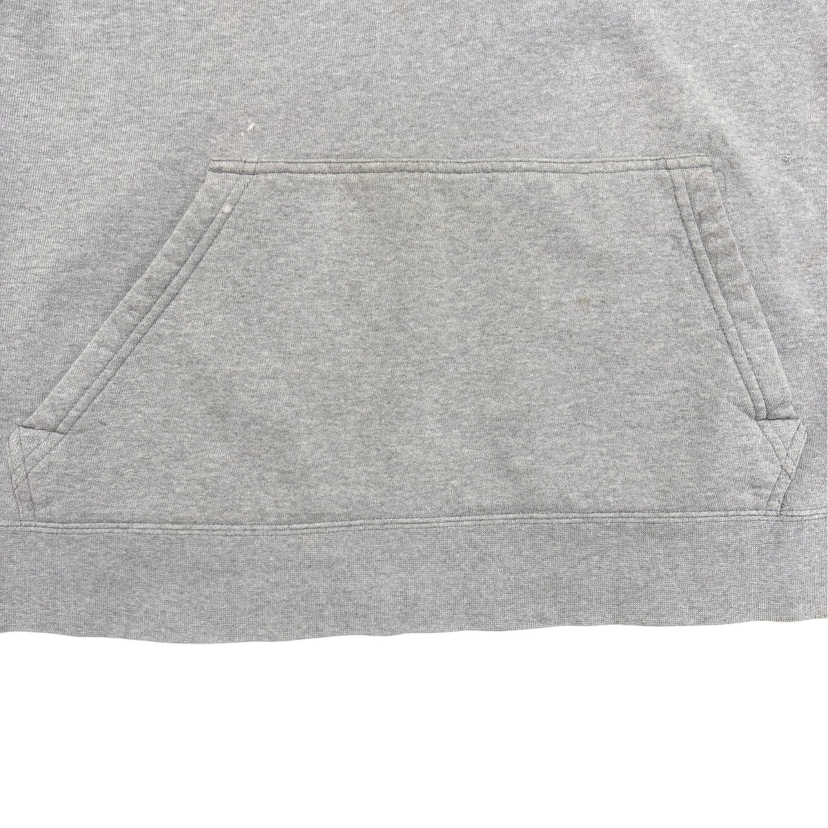Y2K Nike Youth Middle Spellout Hoodie Heather Grey