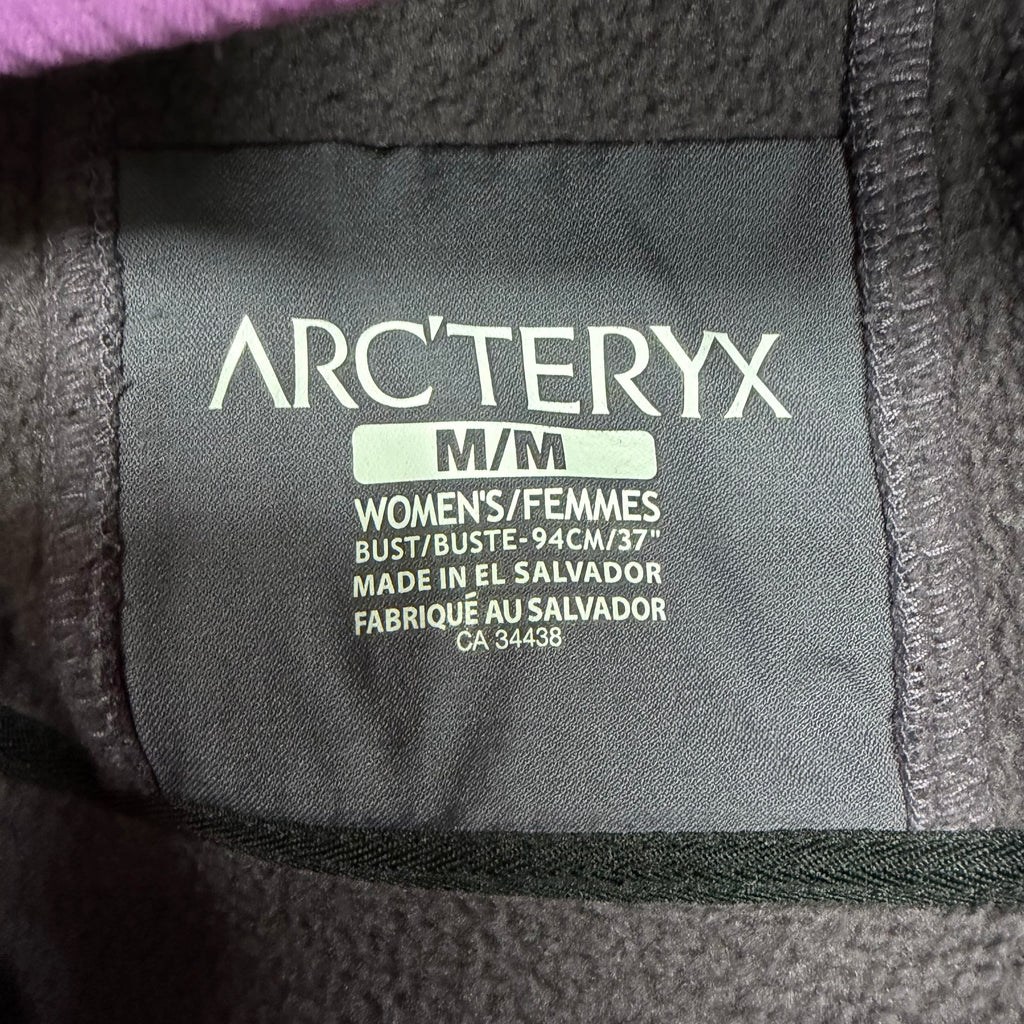 Arc’teryx Women’s Strato Hoody Fleece Jacket Purple